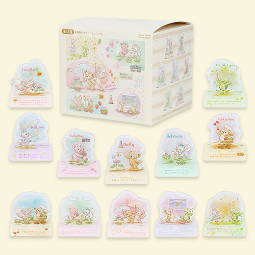 JUNE 3 PREORDER - Disneysea Limited - Duffy & Friends - Acrylic Stand - Blind Box - Full Set