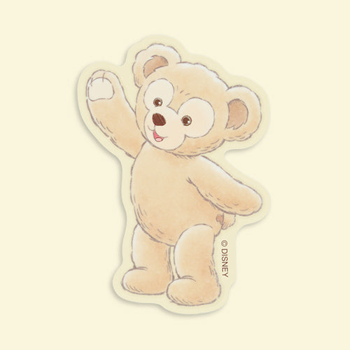 JUNE 3 PREORDER - Disneysea Limited - Duffy & Friends - Flocked Duffy Sticker