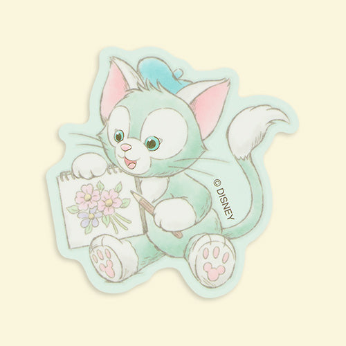 JUNE 3 PREORDER - Disneysea Limited - Duffy & Friends - Flocked Gelatoni Sticker