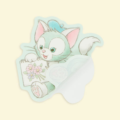JUNE 3 PREORDER - Disneysea Limited - Duffy & Friends - Flocked Gelatoni Sticker