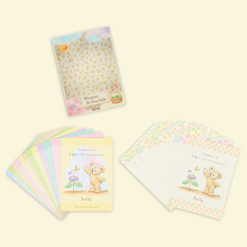 JUNE 3 PREORDER - Disneysea Limited - Duffy & Friends - Message Cards & Memo Set