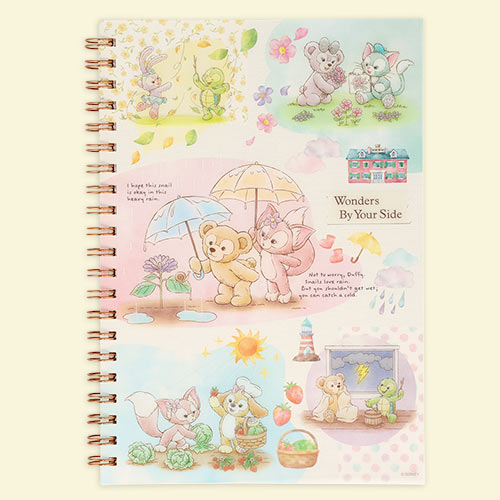 JUNE 3 PREORDER - Disneysea Limited - Duffy & Friends - Notebook