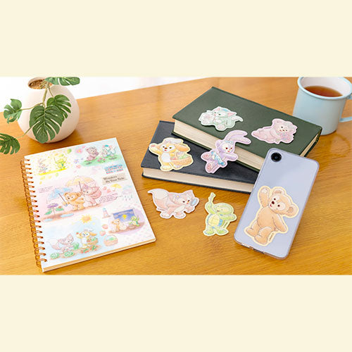JUNE 3 PREORDER - Disneysea Limited - Duffy & Friends - Flocked Duffy Sticker
