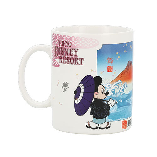 JUNE 4 PREORDER - Tokyo Disney Resort - Mickey & Minnie Mouse - Japanese Style Mug