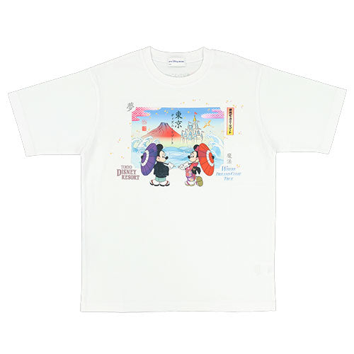 JUNE 4 PREORDER - Tokyo Disney Resort - Mickey & Minnie Mouse - Japanese Style T-Shirt