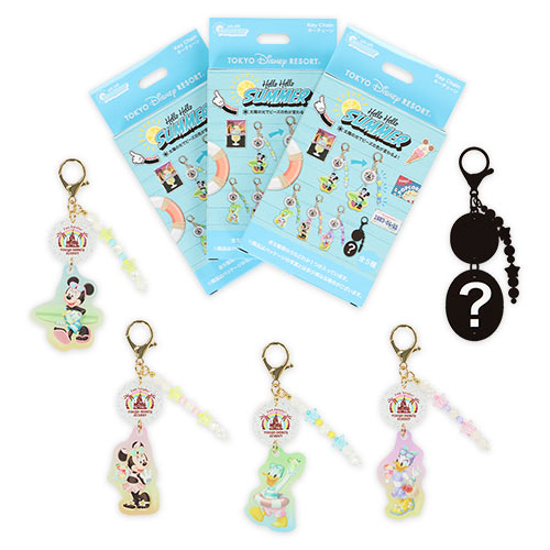 JUNE 11 PREORDER - Tokyo Disney Resort - Hello Hello Summer - Mickey & Friends - Keychain Blind Box