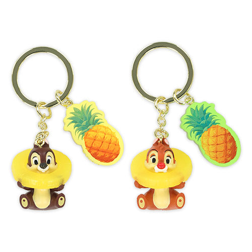 JUNE 11 PREORDER - Tokyo Disney Resort - Hello Hello Summer - Chip & Dale Keychain Set