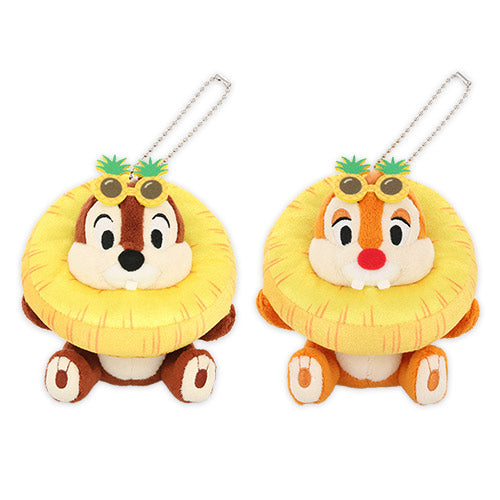 JUNE 11 PREORDER - Tokyo Disney Resort - Hello Hello Summer - Chip & Dale Plush Badge Set