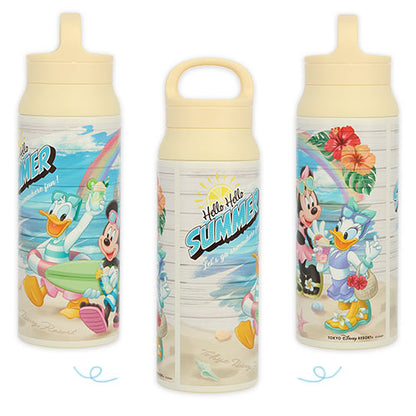 Tokyo Disney Resort - Hello Hello Summer - Mickey & Friends - Stainless Steel Bottle