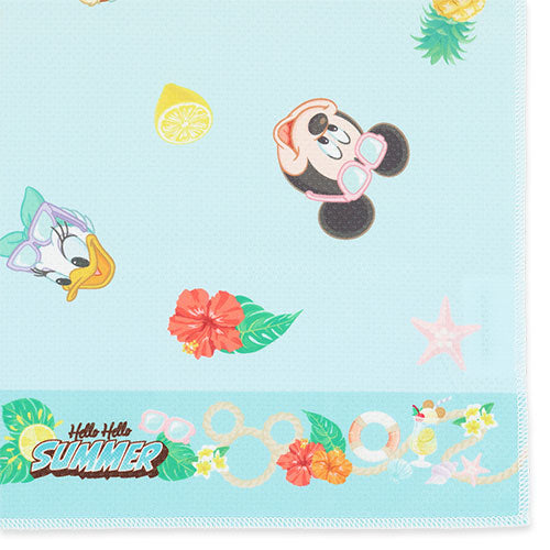 Tokyo Disney Resort - Hello Hello Summer - Mickey & Friends - Coolcore Cooling Towel