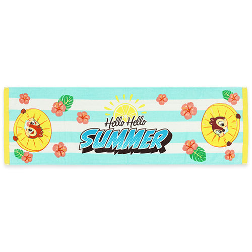 JUNE 11 PREORDER - Tokyo Disney Resort - Hello Hello Summer - Chip & Dale - Face Towel