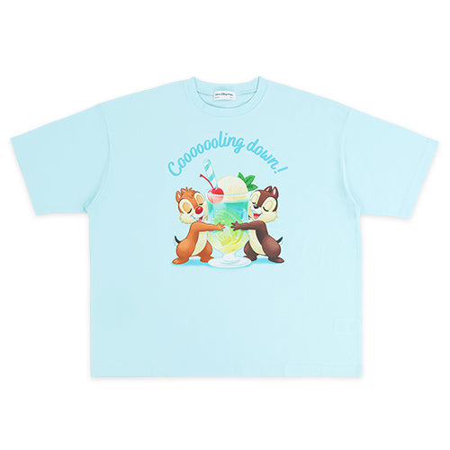 JUNE 11 PREORDER - Tokyo Disney Resort - Hello Hello Summer - Chip & Dale - Oversized Unisex T-Shirt