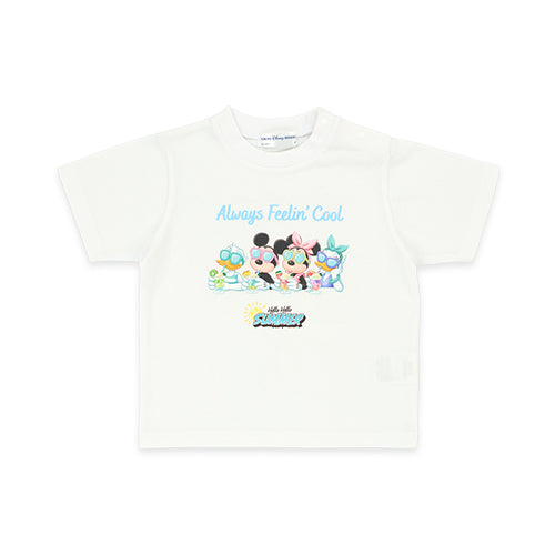 JUNE 11 PREORDER - Tokyo Disney Resort - Hello Hello Summer - Mickey & Friends - Baby T-Shirt (90cm)