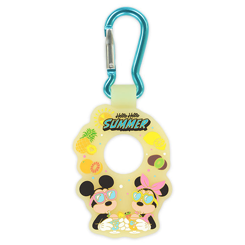 JUNE 11 PREORDER - Tokyo Disney Resort - Hello Hello Summer - Mickey & Minnie Mouse - Carabiner with Bottle Holder