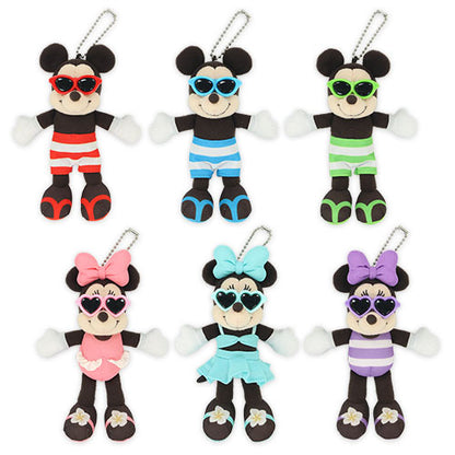 Tokyo Disney Resort - Hello Hello Summer - Mickey & Minnie Mouse - Plush Charm Blind Box