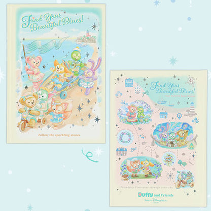 Disneysea Limited - Duffy & Friends - Find Your Beautiful Blues - Notebook