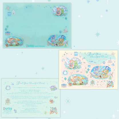 Disneysea Limited - Duffy & Friends - Find Your Beautiful Blues - Postcards & Clear File Set
