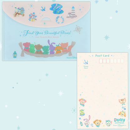 Disneysea Limited - Duffy & Friends - Find Your Beautiful Blues - Postcards & Clear File Set