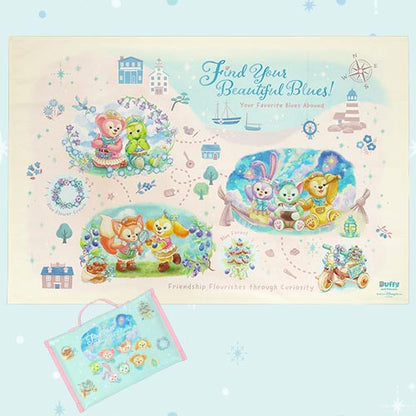 Disneysea Limited - Duffy & Friends - Find Your Beautiful Blues - Picnic Sheet