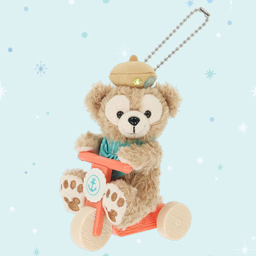 JULY 8 PREORDER - Disneysea Limited - Duffy & Friends - Find Your Beautiful Blues - Duffy Tricycle Plush Charm