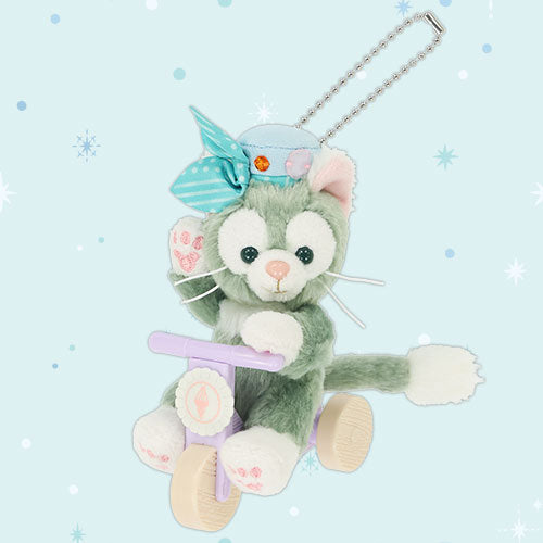 JULY 8 PREORDER - Disneysea Limited - Duffy & Friends - Find Your Beautiful Blues - Gelatoni Tricycle Plush Charm