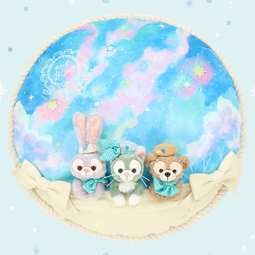 JULY 8 PREORDER - Disneysea Limited - Duffy & Friends - Find Your Beautiful Blues - Cushion