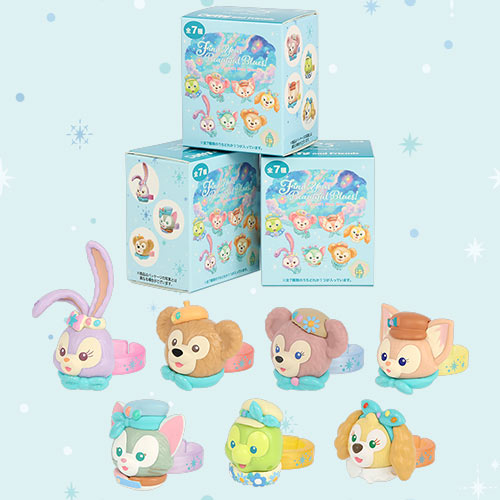 JULY 8 PREORDER - Disneysea Limited - Duffy & Friends - Find Your Beautiful Blues - Ring Blind Box