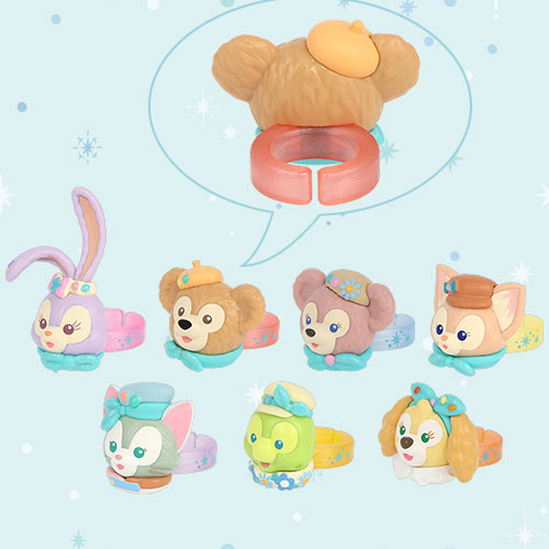 Disneysea Limited - Duffy & Friends - Find Your Beautiful Blues - Ring Blind Box (Full set)