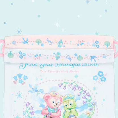 Disneysea Limited - Duffy & Friends - Find Your Beautiful Blues - Drawstring Bag Set