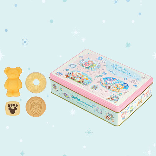 JULY 8 PREORDER - Disneysea Limited - Duffy & Friends - Find Your Beautiful Blues - Assorted Sweets Tin