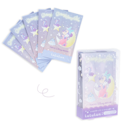 JUNE 25 PREORDER - Tokyo Disney Resort - Dreamy Starry Time - Minnie Mouse & Figaro - LuLuLun Face Mask Set