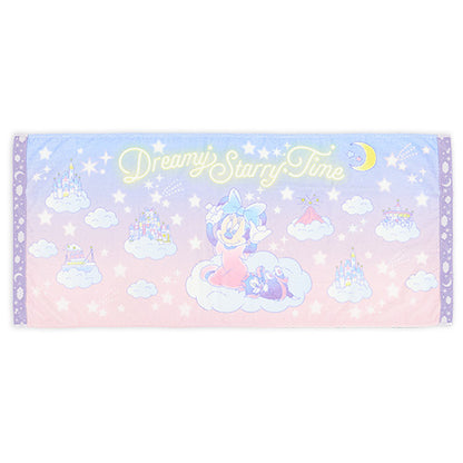 Tokyo Disney Resort - Dreamy Starry Time - Minnie Mouse & Figaro - Bath Towel