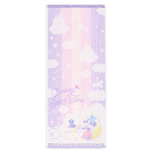 JUNE 25 PREORDER - Tokyo Disney Resort - Dreamy Starry Time - Minnie Mouse & Figaro - Face Towel