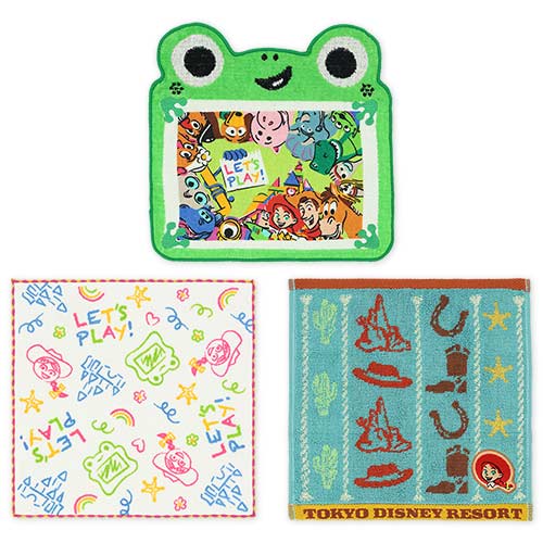 JULY 1 PREORDER - Tokyo Disney Resort - Fun Time with Toy Story 5 - Mini Towel Set