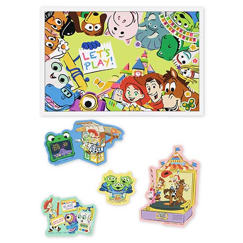 JULY 1 PREORDER - Tokyo Disney Resort - Fun Time with Toy Story 5 - Postcard & Sticker Set