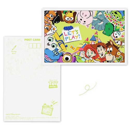 JULY 1 PREORDER - Tokyo Disney Resort - Fun Time with Toy Story 5 - Postcard & Sticker Set
