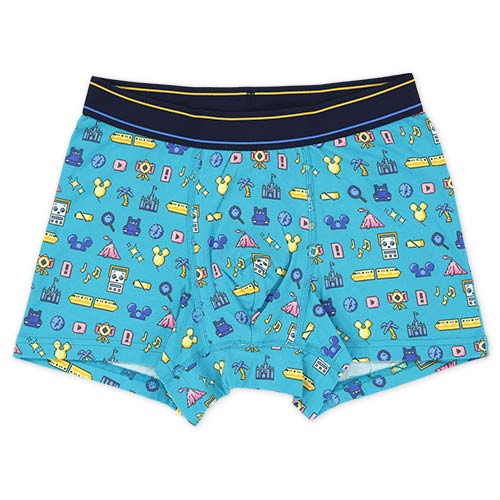 JULY 1 PREORDER - Tokyo Disney Resort - Fun Time with Toy Story 5 - Park Icon Boxer Shorts