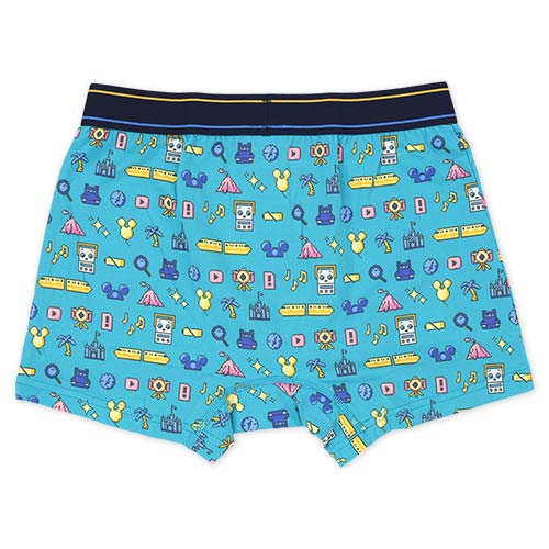 Tokyo Disney Resort - Fun Time with Toy Story 5 - Park Icon Boxer Shorts