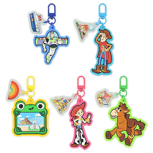 JULY 1 PREORDER - Tokyo Disney Resort - Fun Time with Toy Story 5 - Park Icon Keychain Set