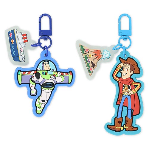 JULY 1 PREORDER - Tokyo Disney Resort - Fun Time with Toy Story 5 - Park Icon Keychain Set