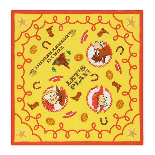 JULY 1 PREORDER - Tokyo Disney Resort - Fun Time with Toy Story 5 - Bandana