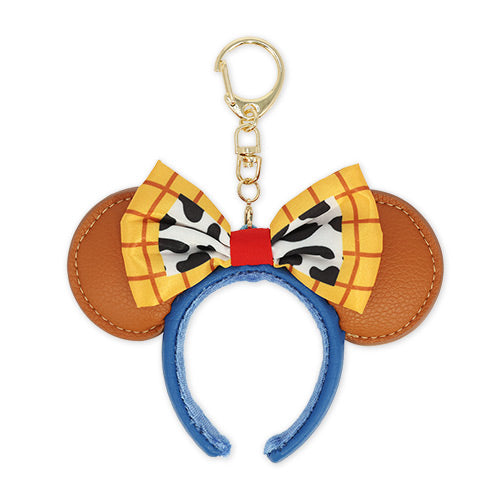 JULY 1 PREORDER - Tokyo Disney Resort - Fun Time with Toy Story 5 - Woody Minnie Ears Keychain
