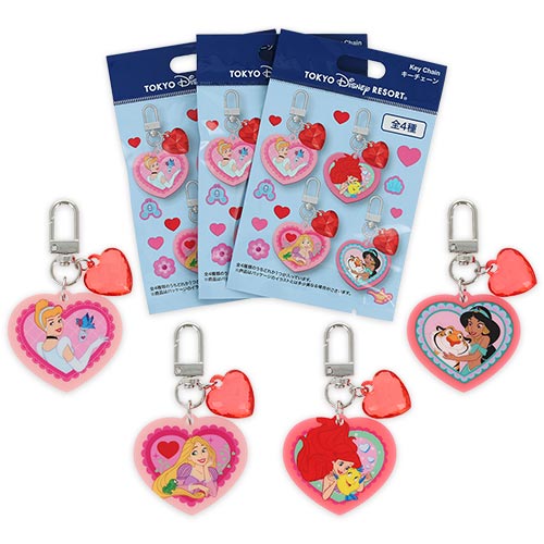 JULY 16 PREORDER - Tokyo Disney Resort - Disney Princess - Keychain Blind Bag