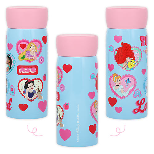 JULY 16 PREORDER - Tokyo Disney Resort - Disney Princess - Stainless Steel Bottle