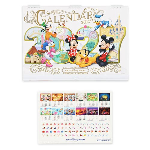 AUG 13 PREORDER - Tokyo Disney Resort - Mickey & Friends - 2027 Calendar