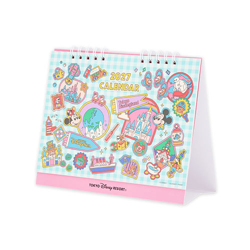 AUG 13 PREORDER - Tokyo Disney Resort - Park Icons - 2027 Calendar