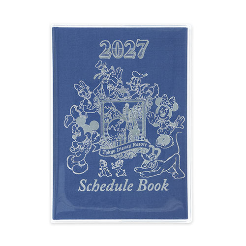 AUG 13 PREORDER - Tokyo Disney Resort - Mickey & Friends / Cinderella Castle - 2027 Pocket Book / Diary