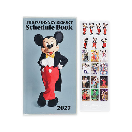 AUG 13 PREORDER - Tokyo Disney Resort - Mickey Mouse - 2027 Pocket Book / Diary