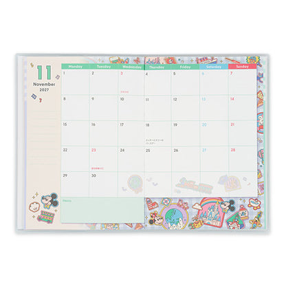 AUG 13 PREORDER - Tokyo Disney Resort - Park Icons - 2027 Pocket Book / Diary