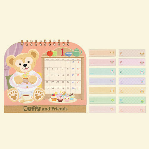 AUG 13 PREORDER - Disneysea Limited - Duffy & Friends - 2027 Calendar (Desk Version)